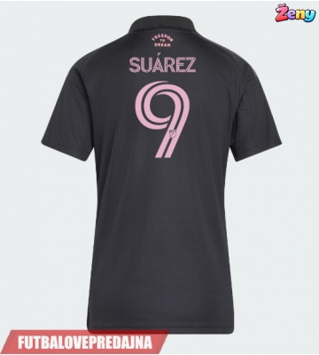Lacne Ženy Futbalové dres Inter Miami Luis Suarez #9 2026-27 Krátky Rukáv - Preč